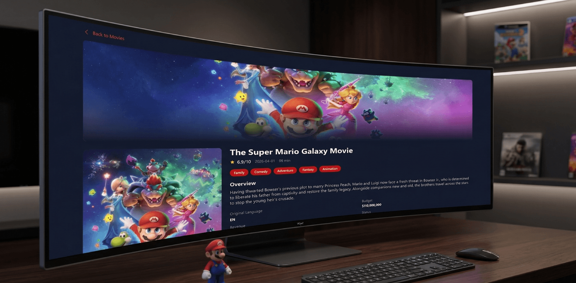 Movie Showcase Website